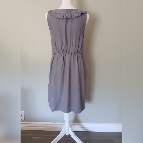 Romantic Grey Maeve Dress. Anthropologie. - Picture 2 of 9